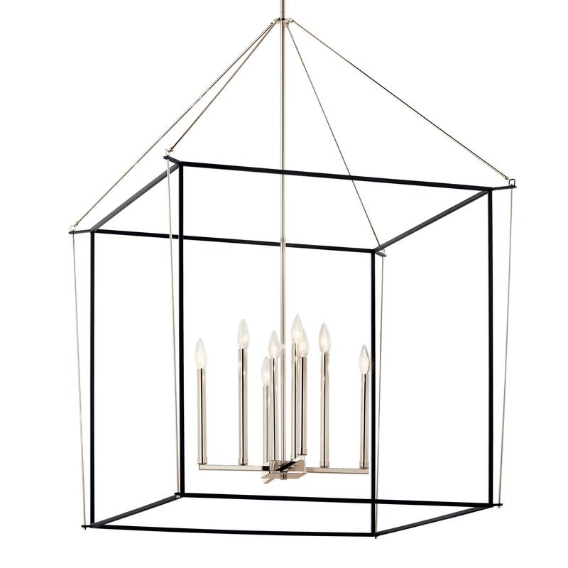 Kichler 52629 Eisley 8 Light 35" Wide Taper Candle Pendant