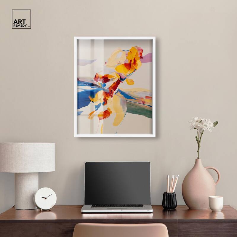 Flippant Bloom III Shadowbox by Art Remedy