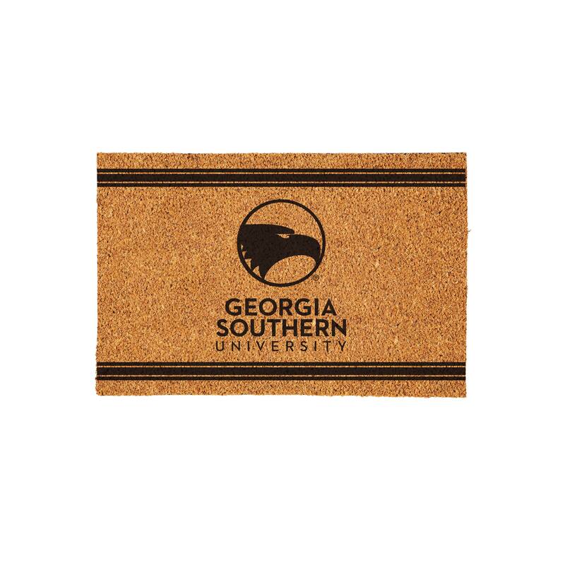 Georgia Southern University Monochrome Indoor/Outdoor Coir Door Mat