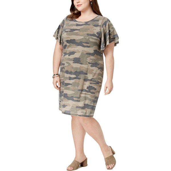 lucky brand camo dress