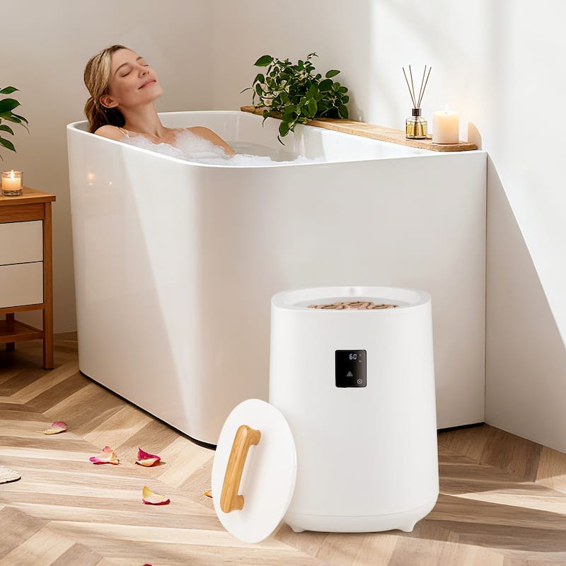 18L Large Towel Warmer with LED Display and Auto Shut off-Pink