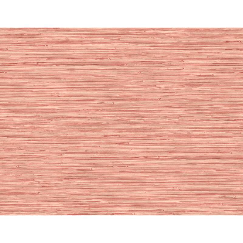 A-Street Prints Rushmore Coral Faux Grasscloth Wallpaper