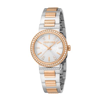 Roberto Cavalli Women RC5L098M0075 Quartz Watch - Two-Tone