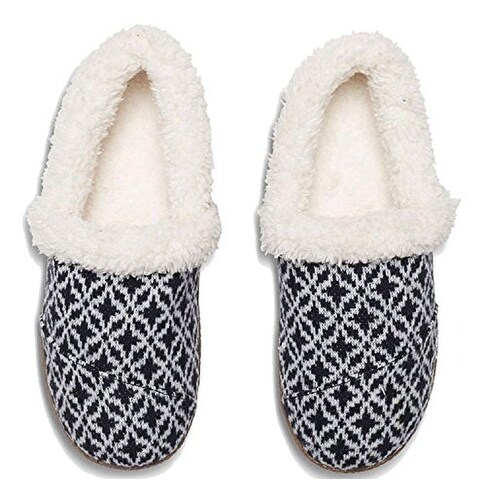 toms fair isle slippers