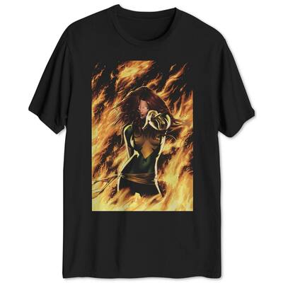Jem Mens Dark Pheonix Graphic T-Shirt,, Black, Small