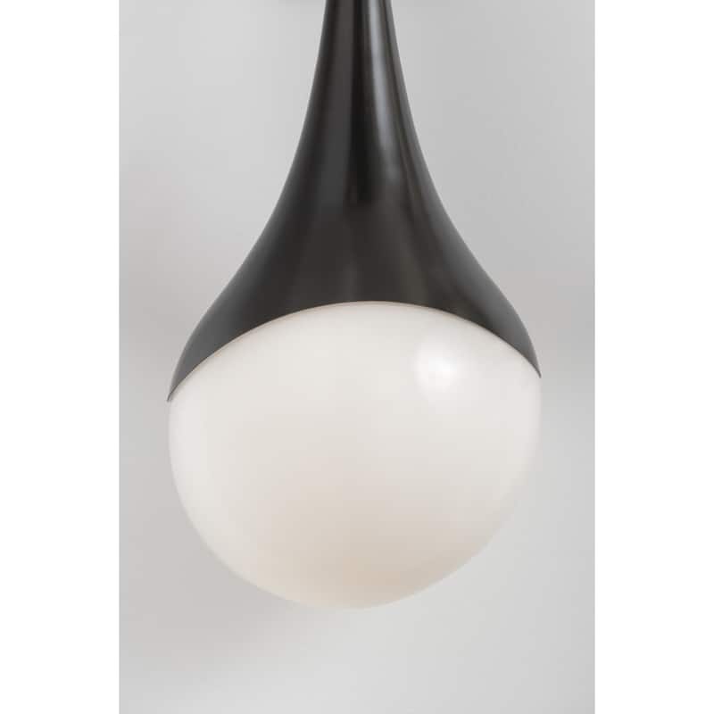 Mitzi by Hudson Valley Ariana LED Bath Bracket with Opal Glossy Glass