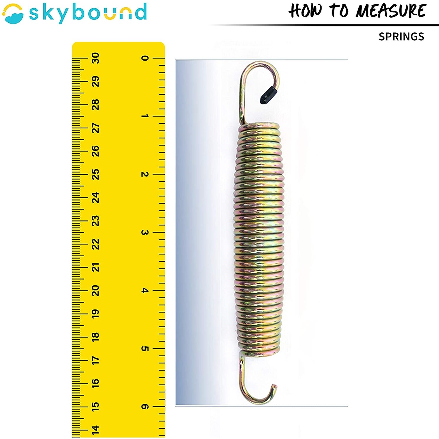 2 Trampoline Springs Used Approx 7 Inches Long 