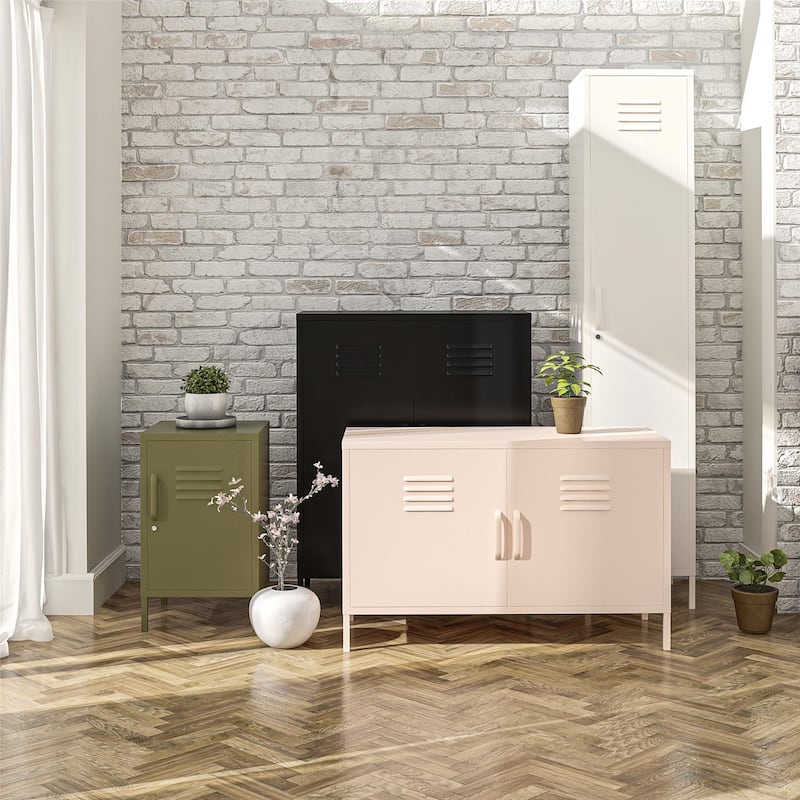Systembuild Evolution Bonanza 2 Door Metal Locker Accent Cabinet