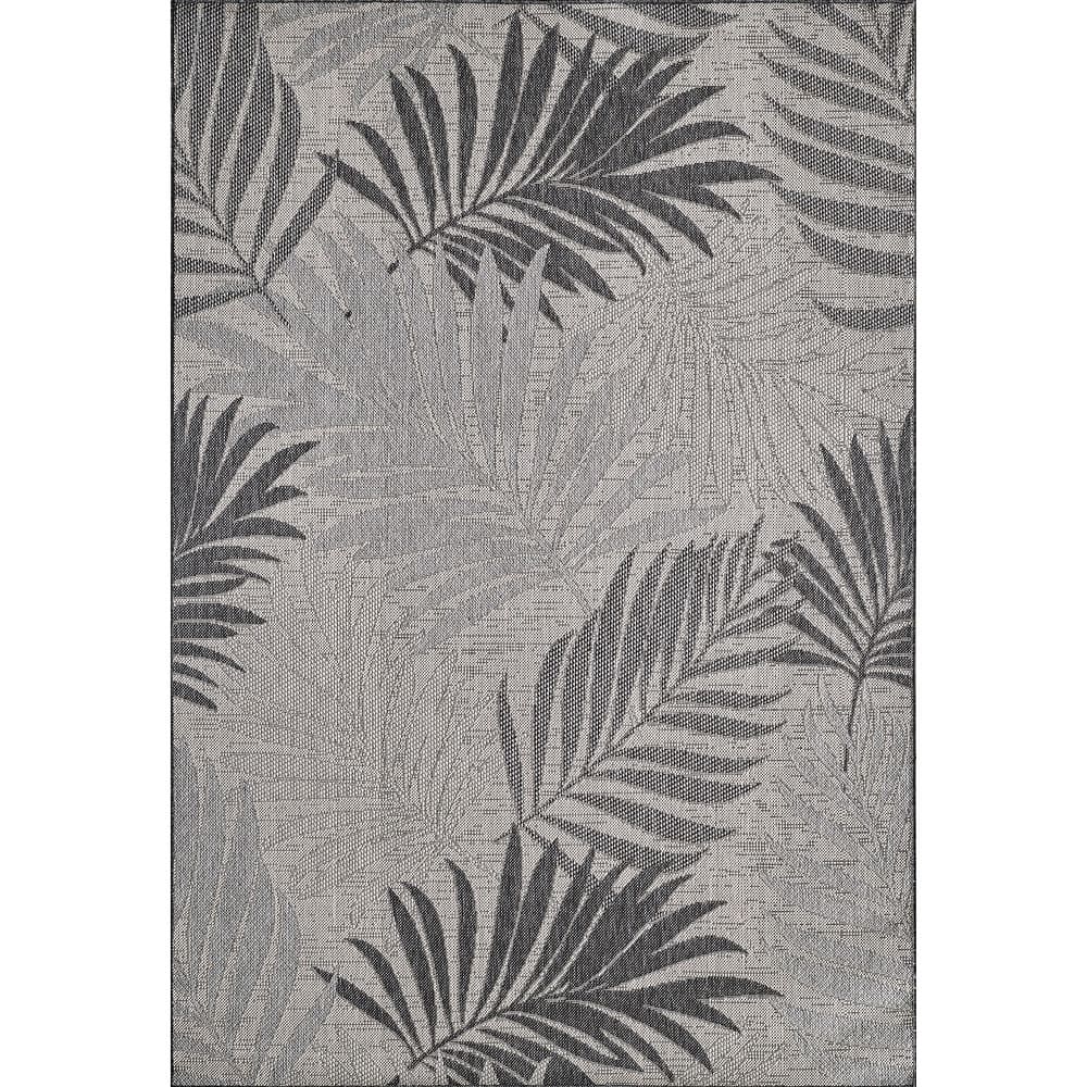 Domani Speak Tropical Palm Indoor / Outdoor Area Rug