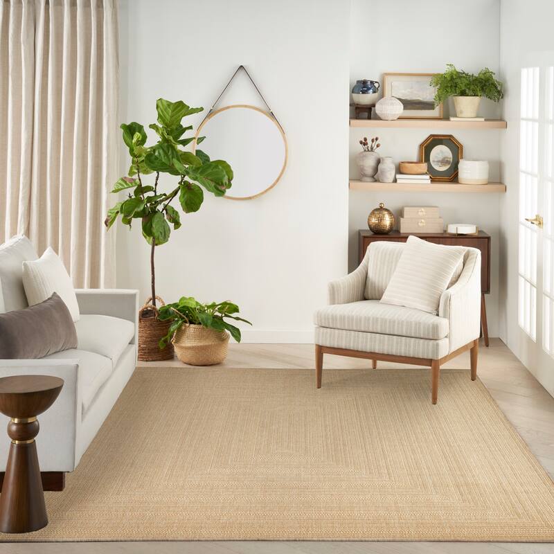 Nourison Tulum Indoor/Outdoor Geometric Area Rug