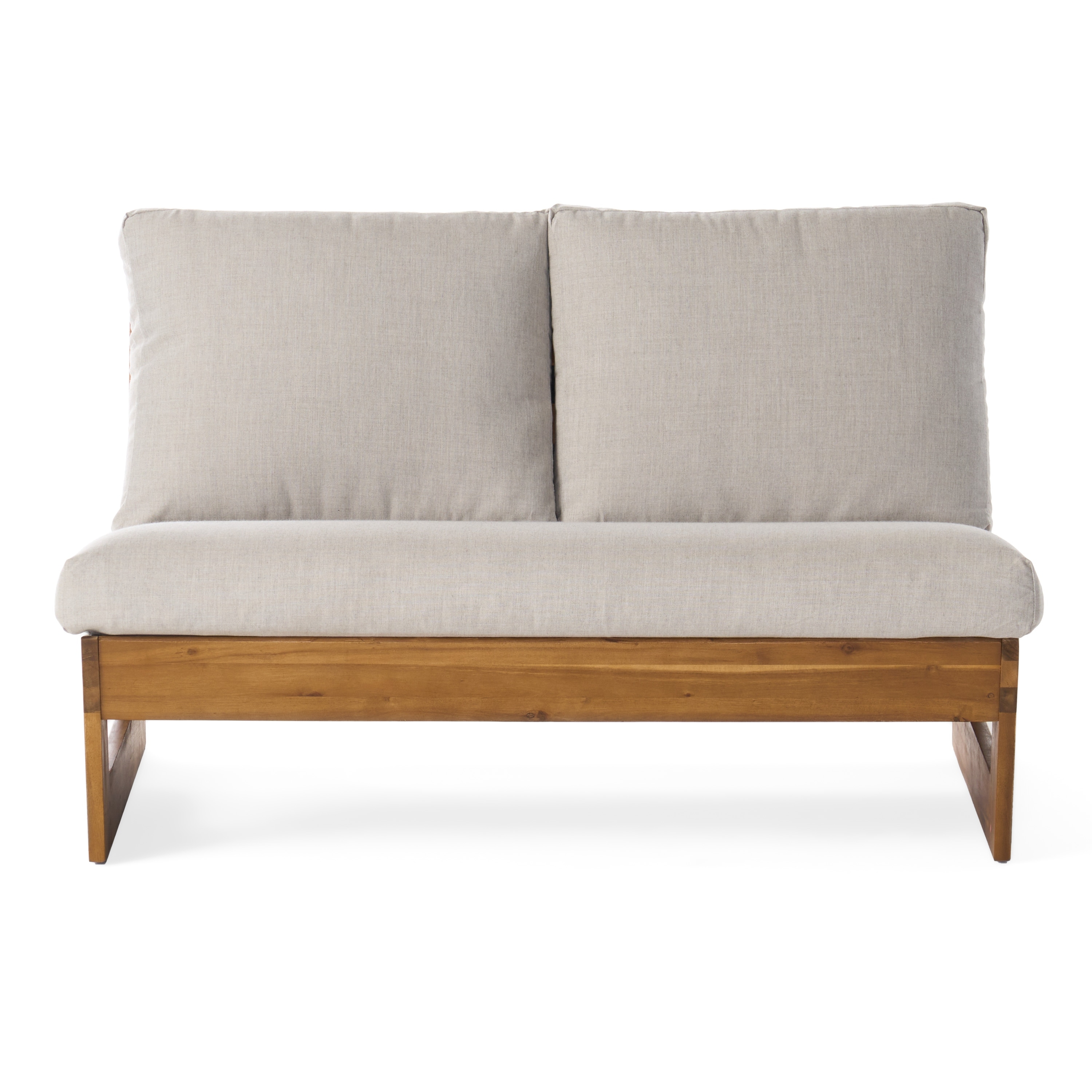 Sherwood outdoor sale acacia wood loveseat