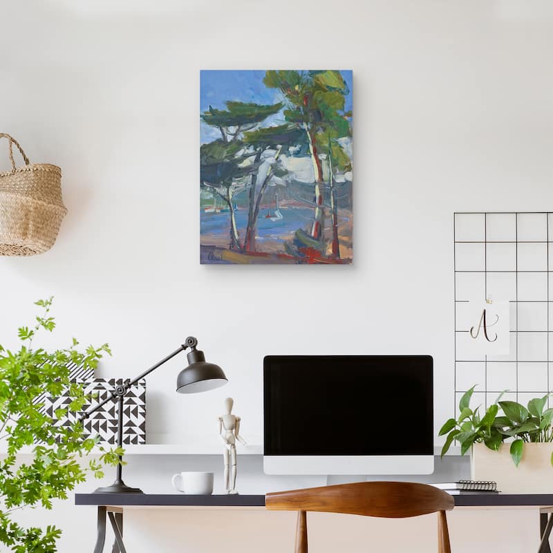 Tree View by Alexi Fine Canvas Art Print