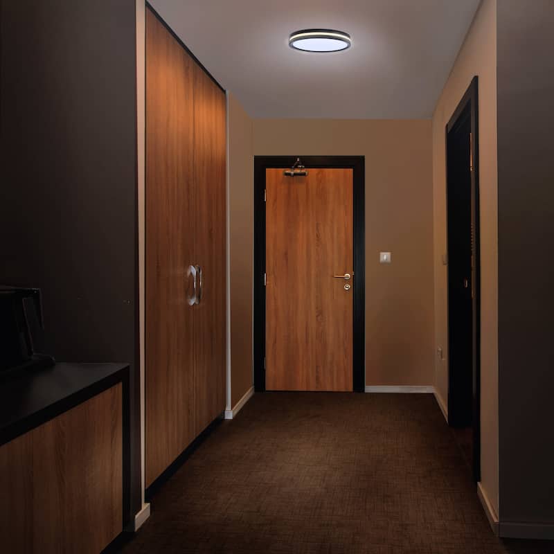 Nuvo Lighting 62/1692 15" Wide 1 Light LED Flush Mount Drum Ceiling