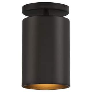 Access Lighting Pint Outdoor LED Flush Mount - Matte Black