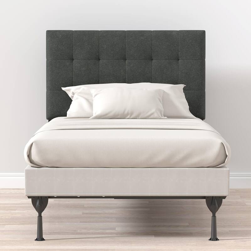 Kaya Upholstered Headboard - Twin - Gray