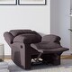 preview thumbnail 15 of 17, Relax A Lounger® Porter Microfiber Manual Recliner by iLounge