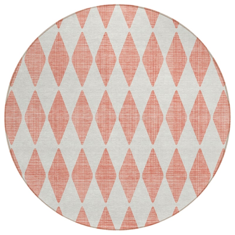 HomeRoots Geometric Transitional Rectangle Outdoor Rug