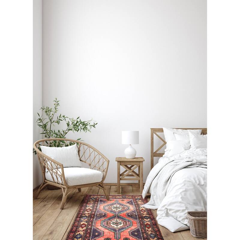 ECARPETGALLERY Hand-knotted Konya Anatolian Red Wool Rug - 4'6 x 7'5