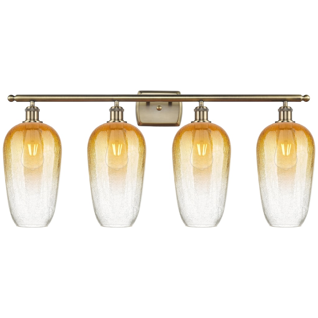 Innovations Lighting 516-4W-16-37 Brookhaven Flute Vanity Brookhaven