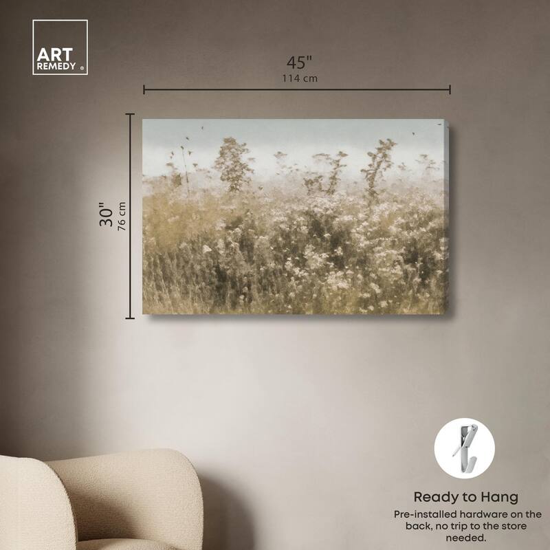 Hoary Herb Hues II Canvas by Art Remedy, Gallery Wrapped