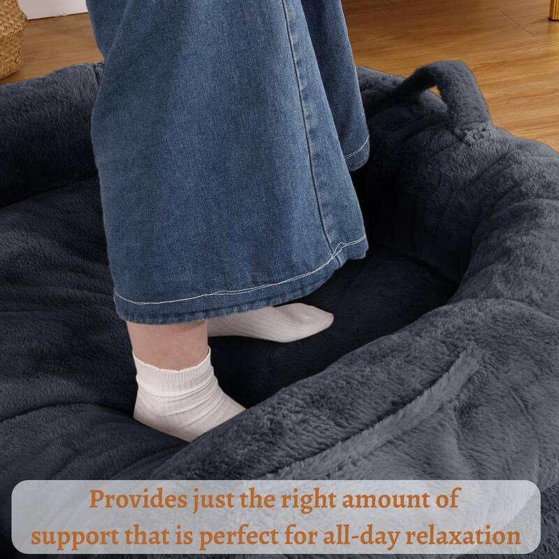 Foldable Human Sized Dog Bed for People Adults