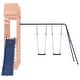 preview thumbnail 5 of 17, vidaXL Swing Set Outdoor Backyard Wooden Playground Equipment for Kids Age 3-8