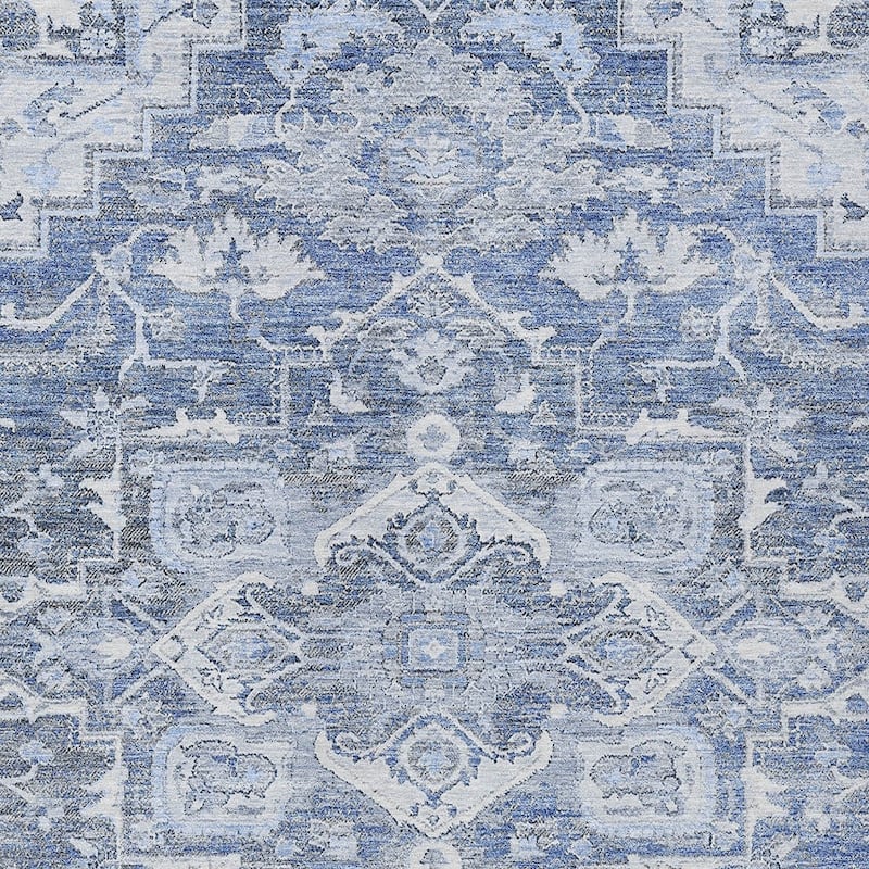 HomeRoots Oriental Traditional Rectangle Outdoor Rug