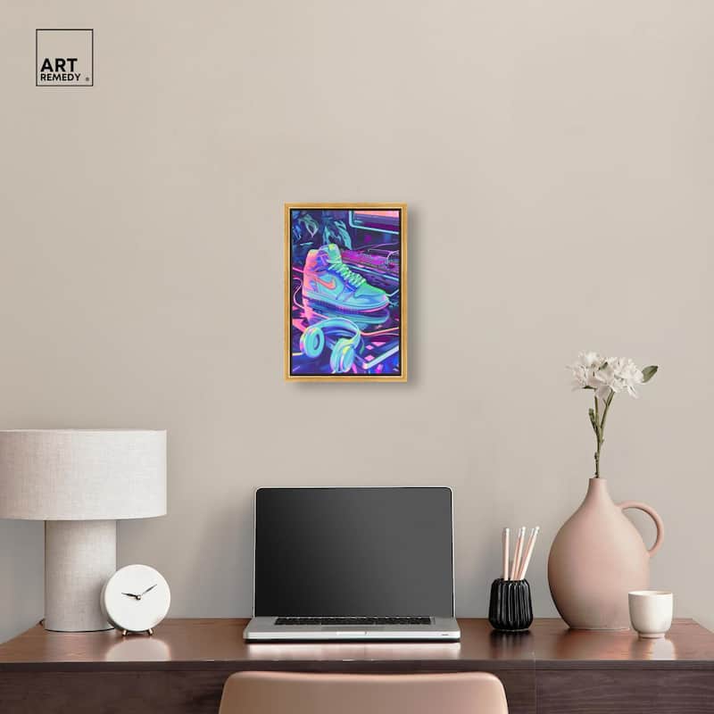 PC Gamer Sneaker Canvas by Art Remedy