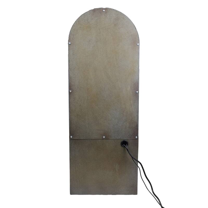 LED Lighted Carved Hollow Waterfall Fountain - 43.25"