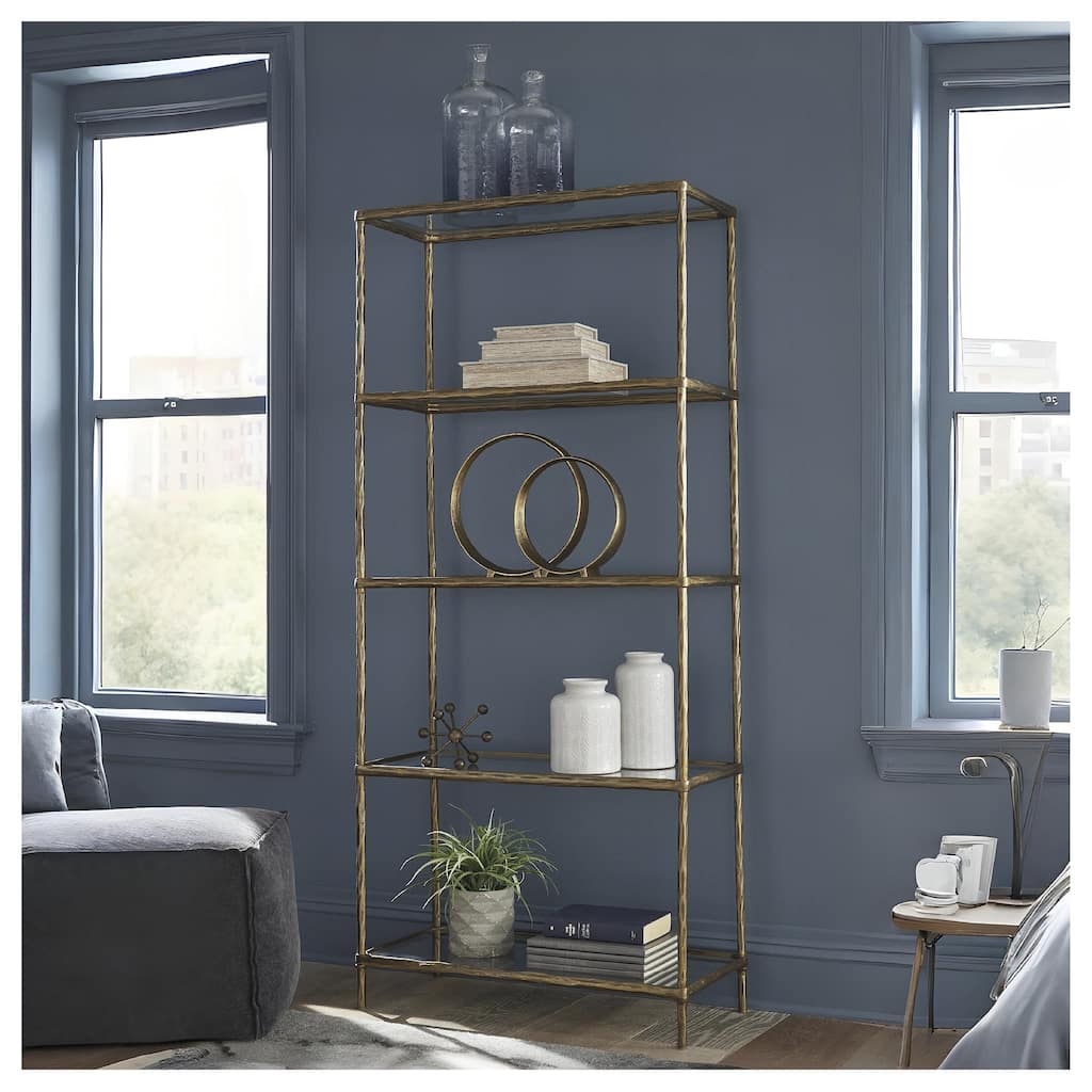 Ryandale Bookcase - 32.25" W x 14.75" D x 72.5" H