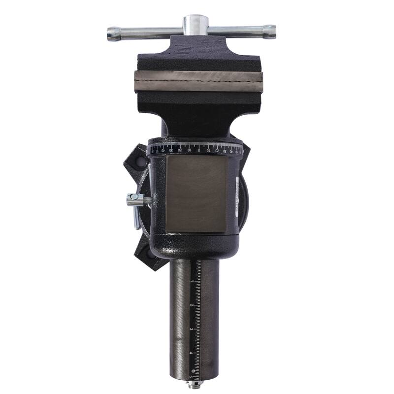 5" Multi-jaw Rotating Bench Vise ,Multipurpose Vise Bench,360-Degree Rotation Clamp on Vise with Swivel Base and Head