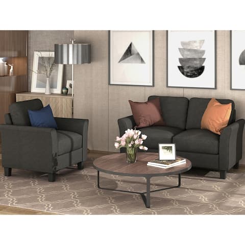 Living Room Furniture Armrest Single Sofa and Loveseat Sofa