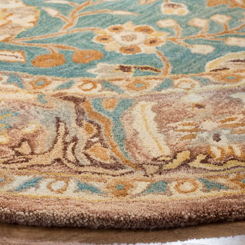 SAFAVIEH Handmade Anatolia Katja Traditional Oriental Hand-spun Wool Rug