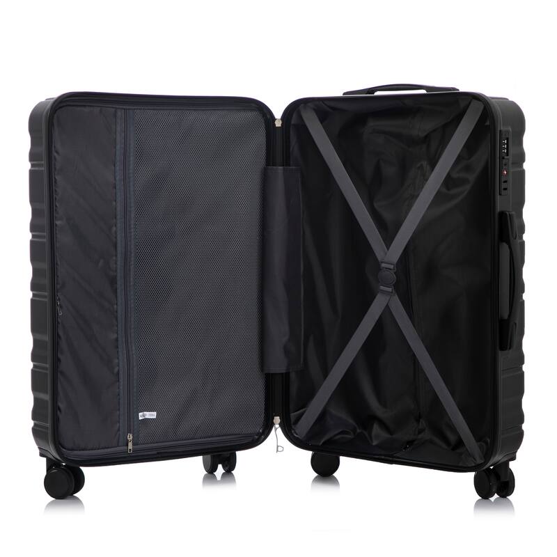 Fashion Luggage Lightweight Luggage, 3-Piece Set with Universal Wheels and Telescopic Handle, for Boarding and Travel
