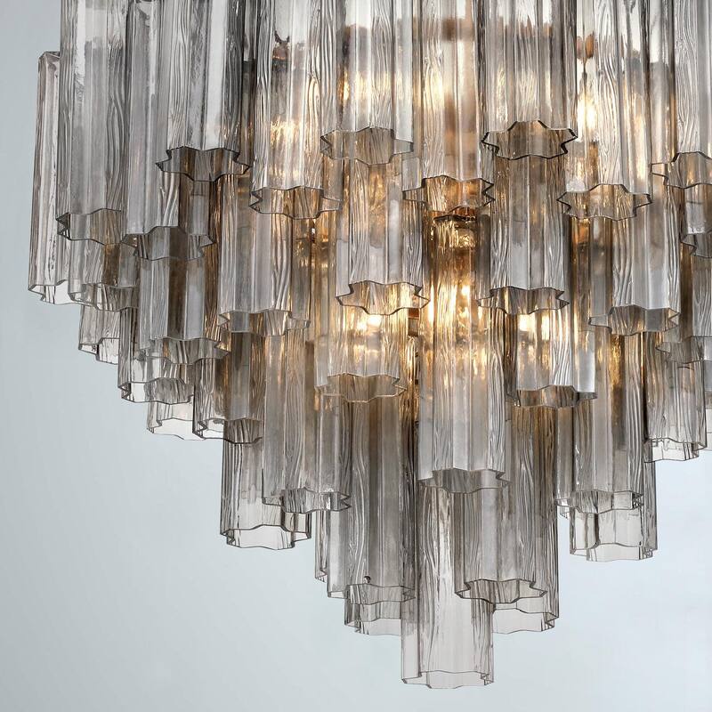 Crystorama Lighting Group ADD-312-SM Addis 12 Light 27" Wide