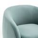 preview thumbnail 66 of 107, SEYNAR Modern Glam Velvet Upholstered 360 Degree Swivel Accent Armchair Set of 2