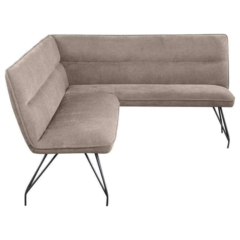 Dodson Fabric Upholstered L-Shaped Nook Dining Bench