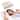 Cheer Collection Contoured Latex Foam Pillow with Washable Cover - White