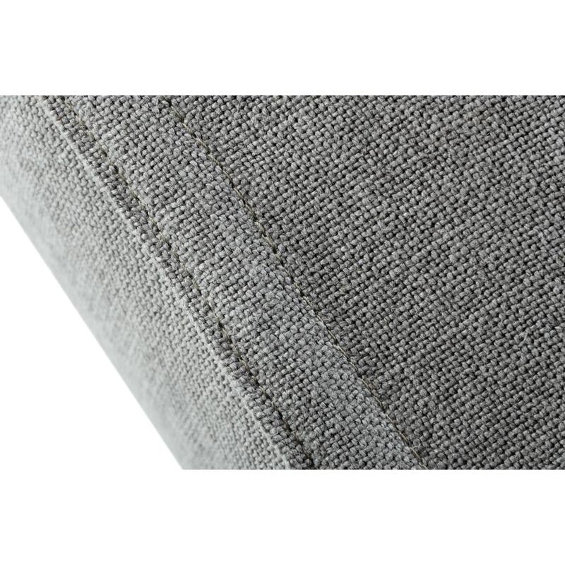 Divani Casa Navstar Contemporary Modular Grey Fabric Sectional Sofa