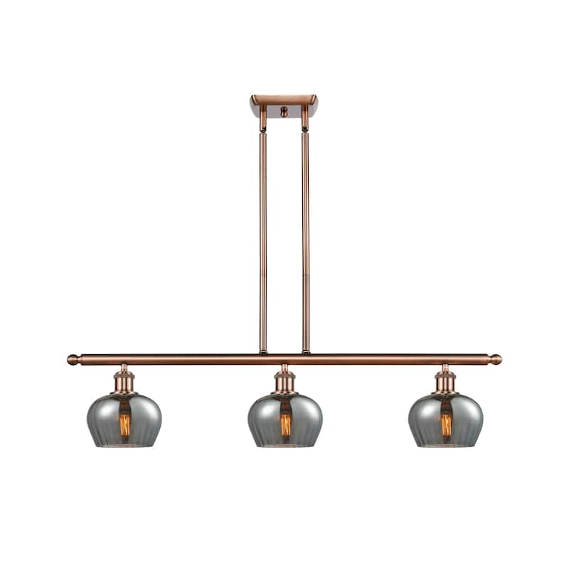 Innovations Lighting Fenton 3 Light 36" Wide Linear Chandelier