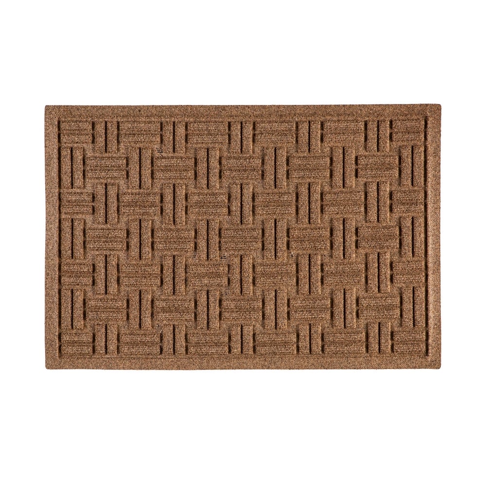 20" x 30" Waterhog Indoor/Outdoor Rug, Basketweave - 20" x 30" Rectangle