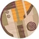 preview thumbnail 27 of 41, SAFAVIEH Handmade Rodeo Drive Ralda Mid-Century Modern Abstract Wool Rug 5'9" Round - Beige - Round
