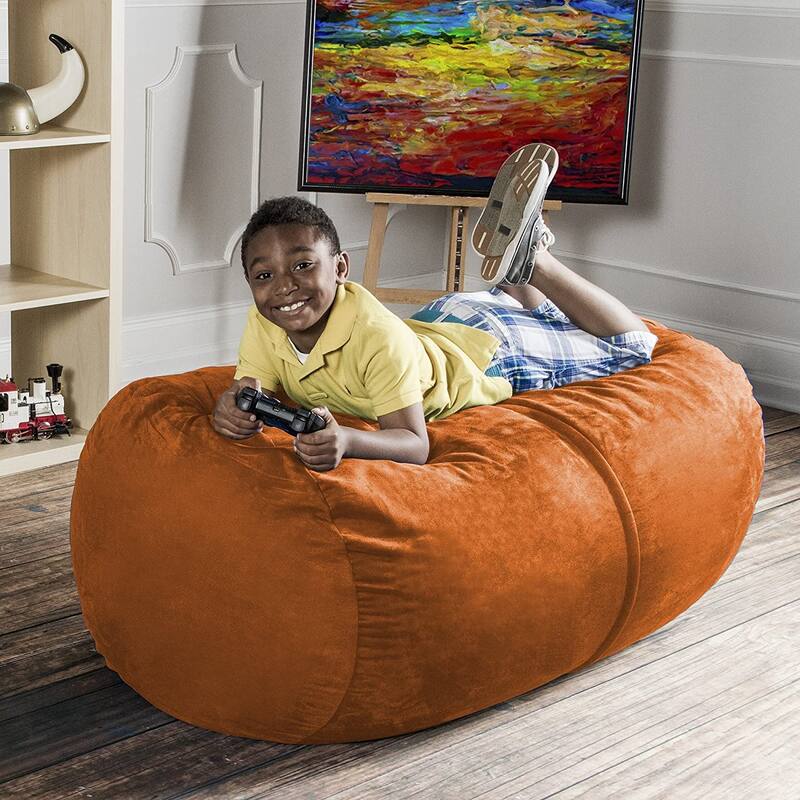 Jaxx 4' Lounger Bean Bag Chair