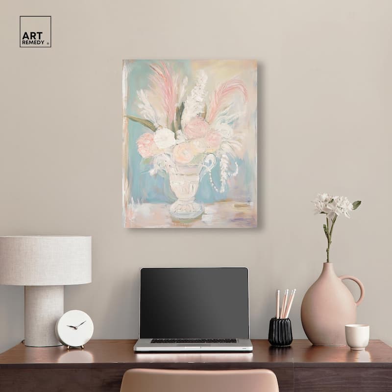 Still Life in Soft Hues I Canvas by Art Remedy, Gallery Wrapped