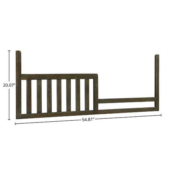 Tahoe Youth 55" Wide Toddler guardrail, River Rock