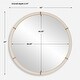 preview thumbnail 5 of 4, Uttermost 09950 Cyprus 43" Diameter Circular Flat Accent Mirror