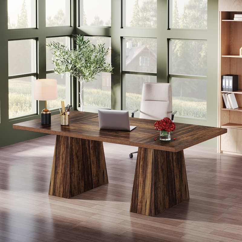 63 Inches Modern Computer Desk for Home Office