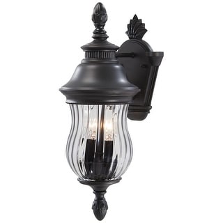 The Great Outdoors 2 Light 18.25" Height Outdoor Wall Sconce from the