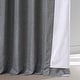 preview thumbnail 40 of 89, Exclusive Fabrics Faux Linen 100% Blackout Curtains Heat and Light Blocking - (1 Panel)