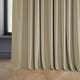 preview thumbnail 58 of 58, Exclusive Fabrics Extra Wide Heritage Plush Velvet Room Darkening Curtain (1 Panel)